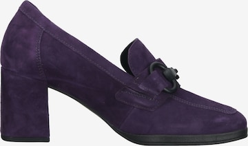 GABOR Platform Heels in Purple