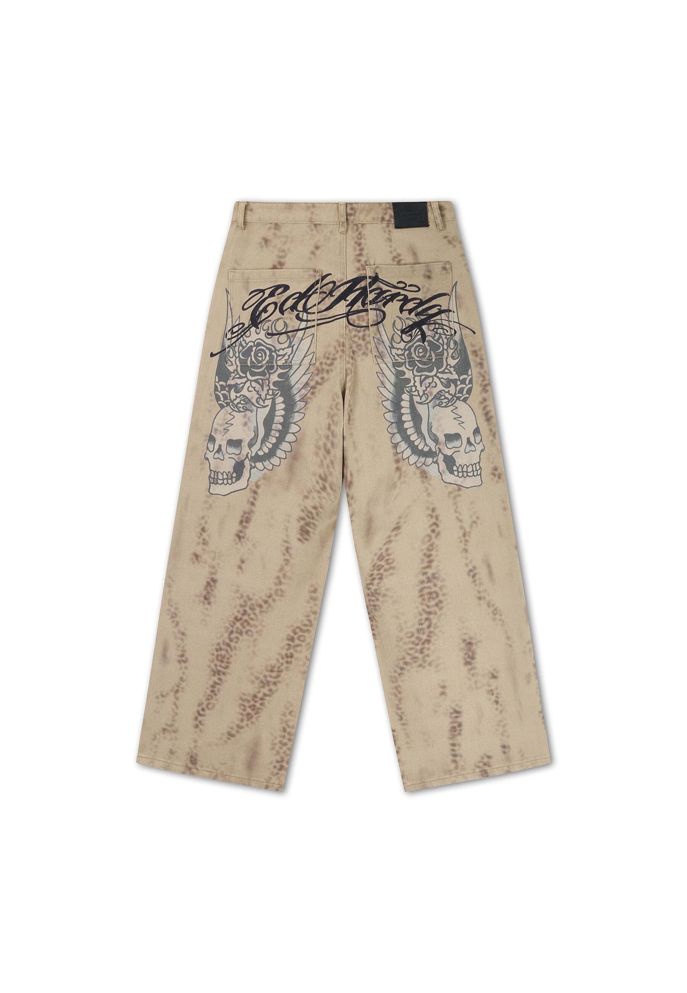 Regular Pantaloni de la Ed Hardy pe maro
