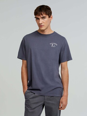 T-Shirt 'Breathe Cure' Scalpers en bleu : devant