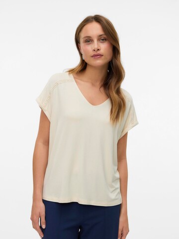 VERO MODA Shirts 'VMVanessa' i beige: forside