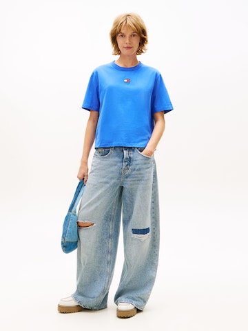 mėlyna Tommy Jeans Marškinėliai