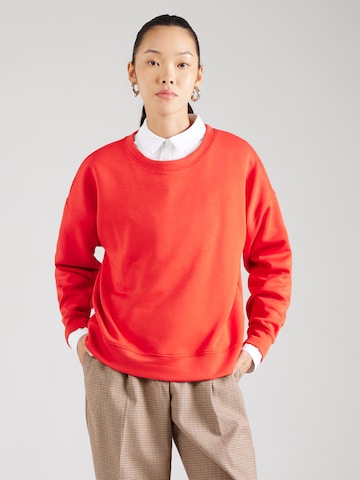 MSCH COPENHAGEN Sweatshirt 'Ima' i röd: framsida