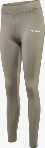 Skinny Pantalon de sport Hummel en gris