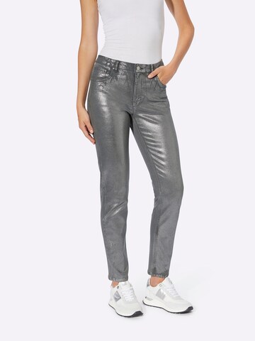 regular Jeans di heine in argento: frontale