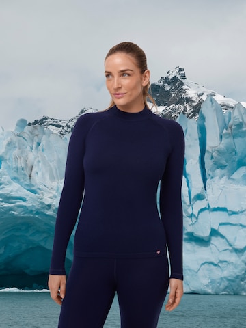 T-shirt fonctionnel 'Extreme Merino LS ' DANISH ENDURANCE en bleu