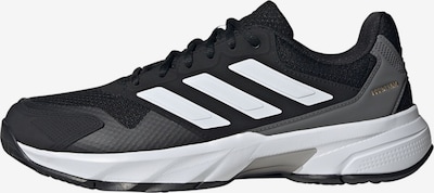 ADIDAS PERFORMANCE Sportske cipele 'CourtJam Control 3' veličine 42,5 u siva / crna / bijela, Pregled proizvoda