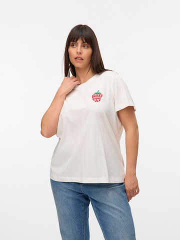 Vero Moda Curve Shirt 'VMBerta' in Wit: voorkant