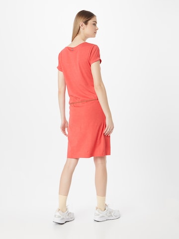 Ragwear - Vestido 'MONTANA' em vermelho