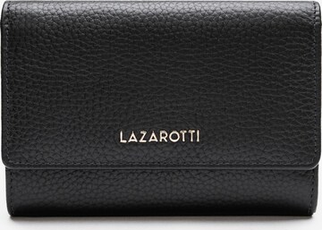 Lazarotti Wallet 'Bologna' in Black: front