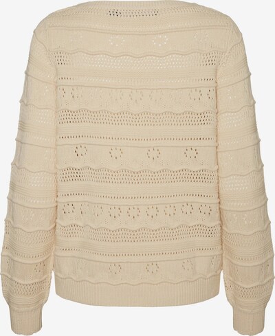 VERO MODA Pullover 'Threed' in beige, Produktansicht