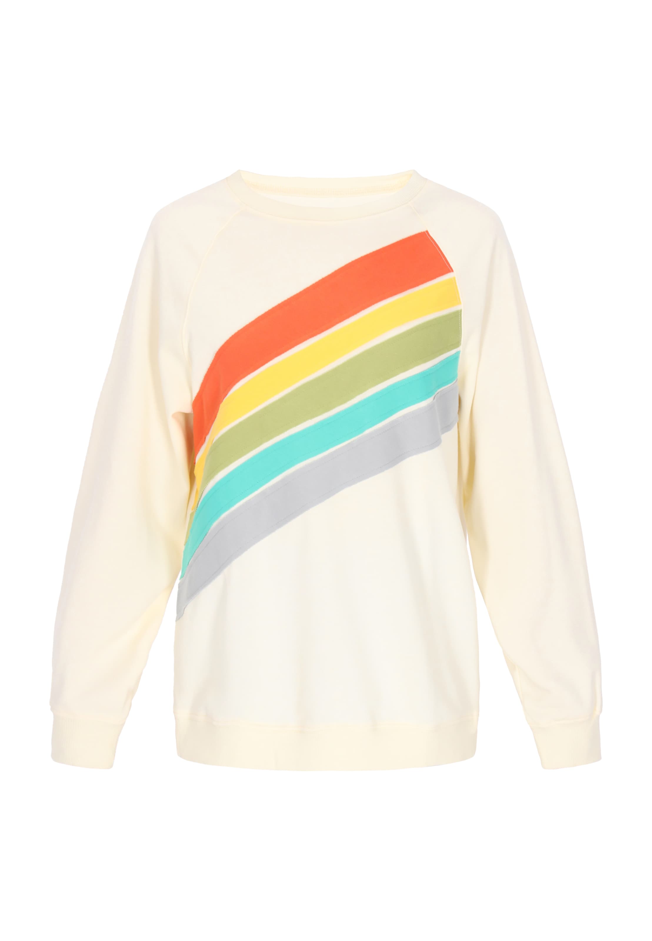 SANIKA Sweatshirt 'Fashion Look' in Beige: front