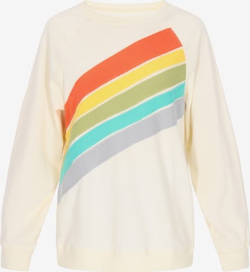 SANIKA Sweatshirt 'Fashion Look' in Beige: voorkant