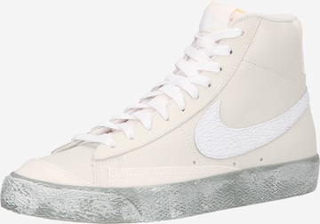 Nike Sportswear Kotníkové tenisky 'BLAZER MID 77 SE' – bílá: přední strana