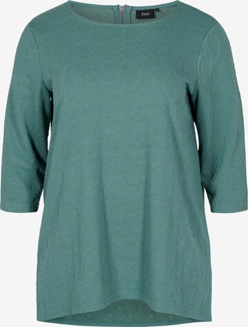 Zizzi Blouse in Green: front