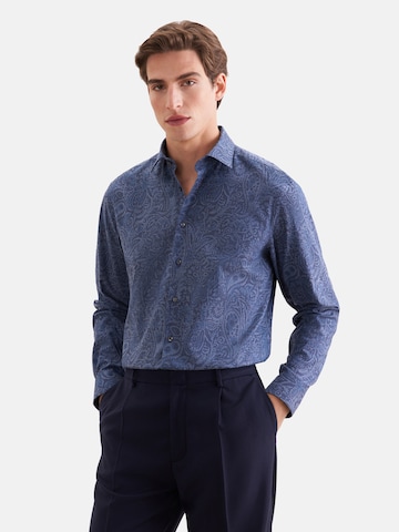 SEIDENSTICKER Regular fit Business shirt in Blue