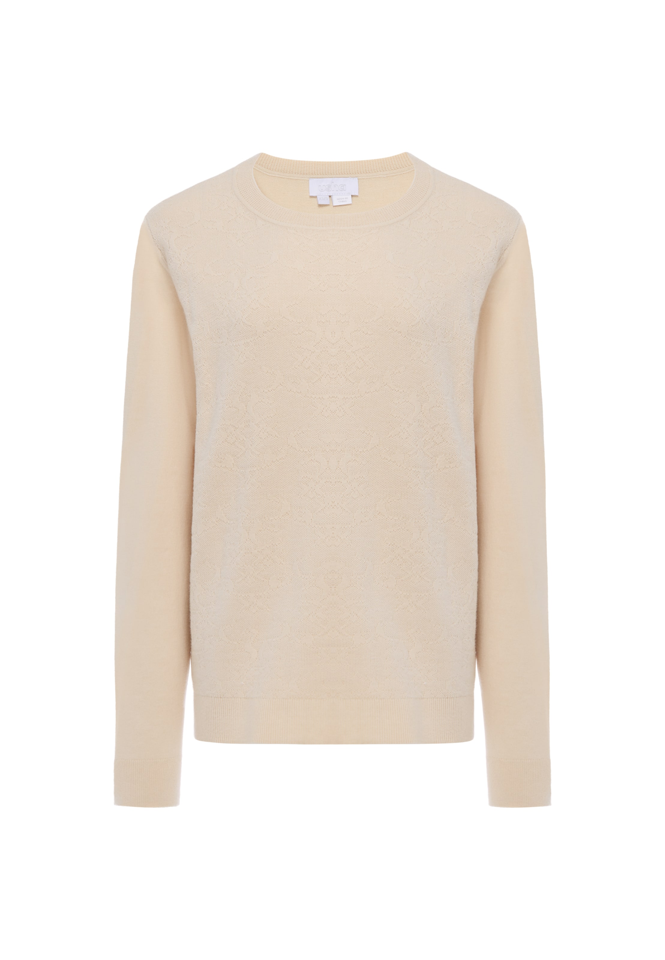 usha WHITE LABEL - Jersey en beige: frente