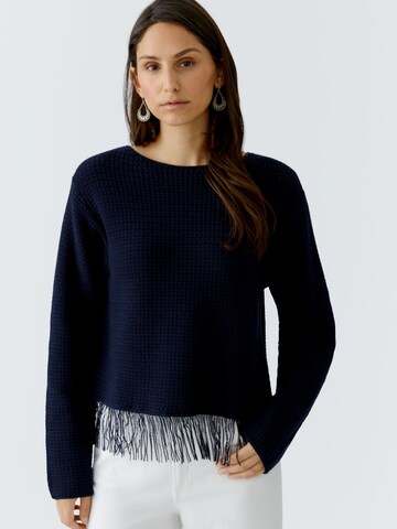 OUI Pullover in Blau: Vorderseite