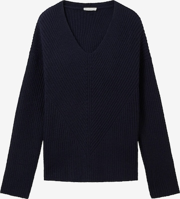 Pullover di TOM TAILOR in blu: frontale