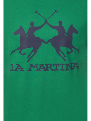 La Martina T-Shirt in Grün