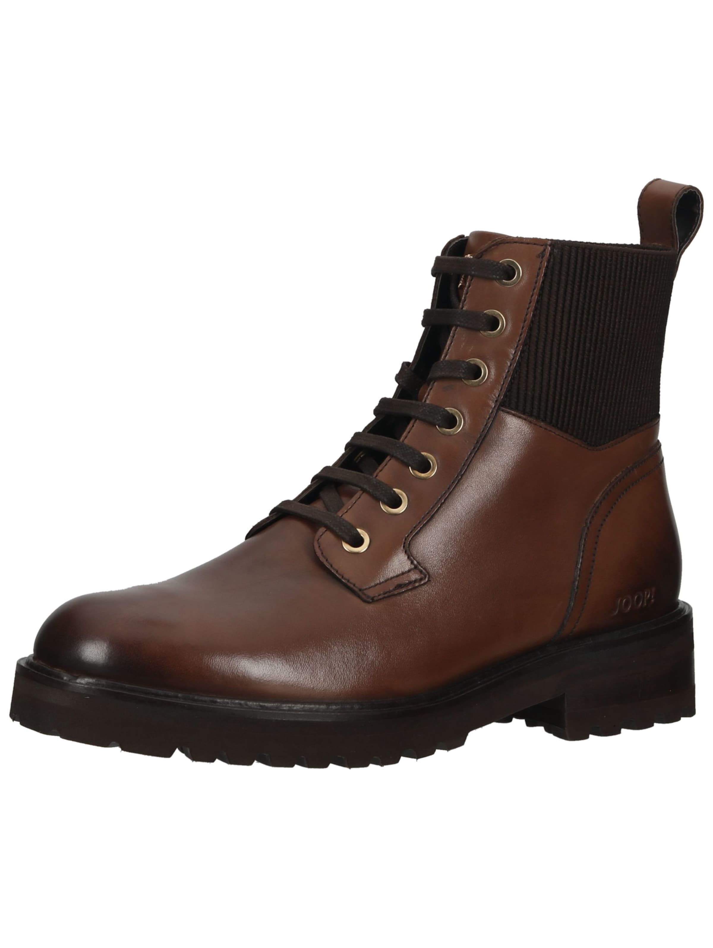 Bottines à lacets JOOP! en marron : devant
