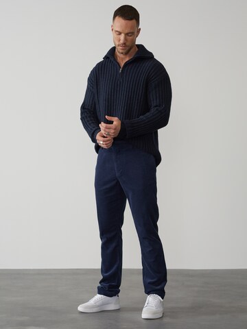 Regular Pantalon 'Berat' DAN FOX APPAREL en bleu