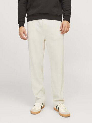 JACK & JONES Regular Hose in Weiß: Vorderseite
