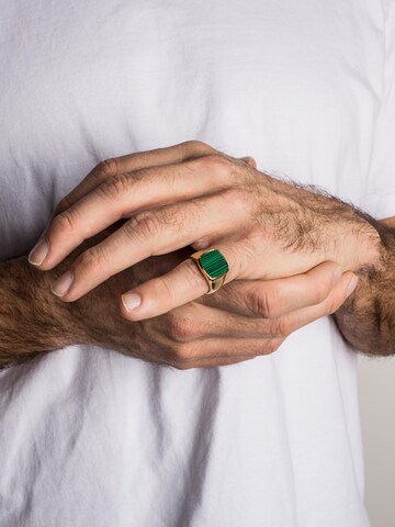 Akitsune Ring 'Opul' in Green