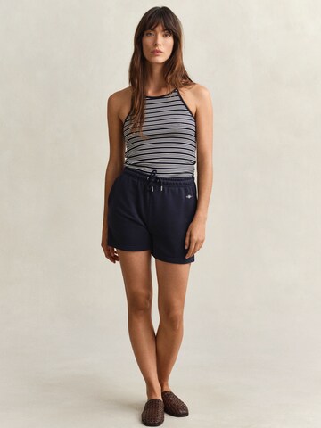 GANT Regular Shorts in Blau
