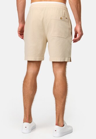 INDICODE JEANS Regular Broek ' Margera ' in Beige