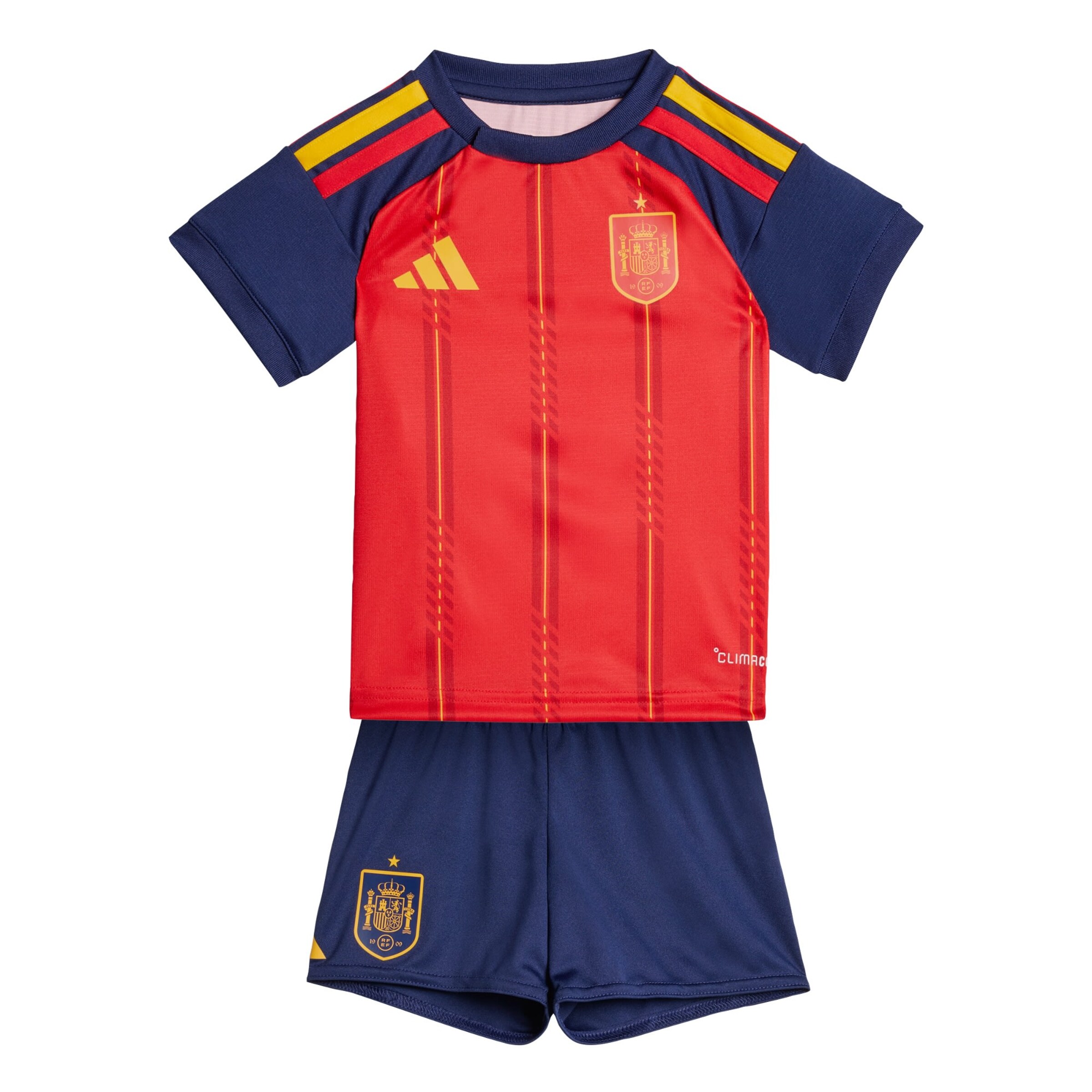 ADIDAS PERFORMANCE Trainingspak 'Spanien 26 Home' in Rood: voorkant