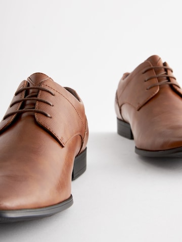 Chaussure à lacets 'Derby' Next en marron