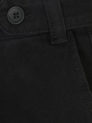 Topshop Tall Regular Veckad byxa i svart