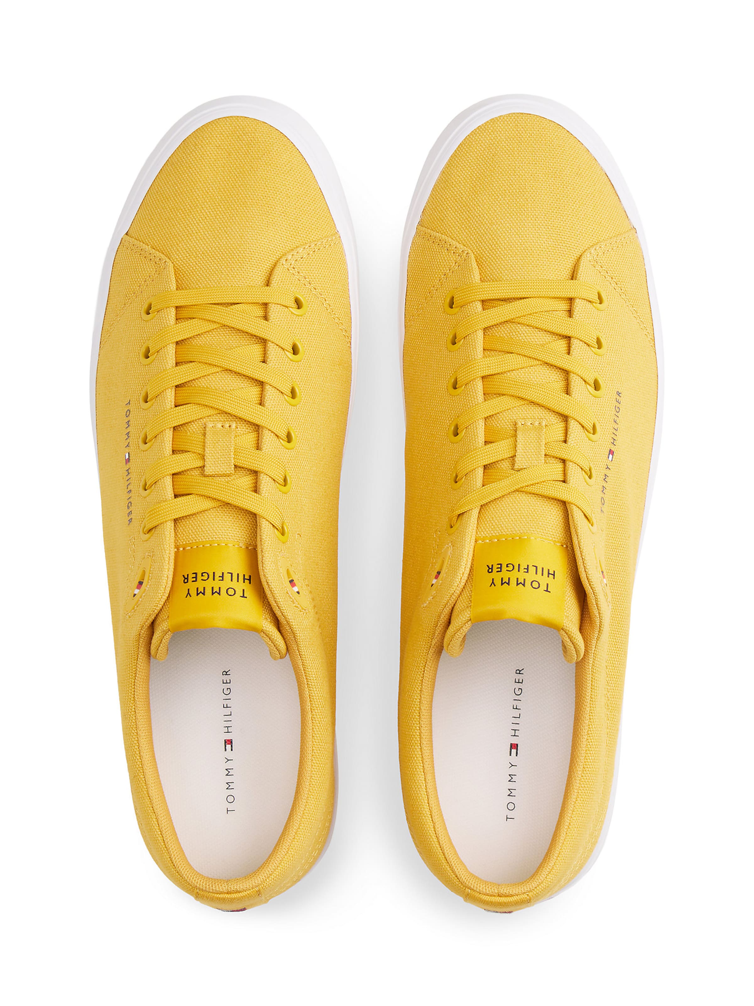 Baskets basses TOMMY HILFIGER en jaune