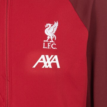 Giacca sportiva 'FC Liverpool Academy Pro Anthem' di NIKE in rosso