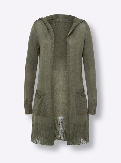 heine Strickjacke in schilf, Produktansicht