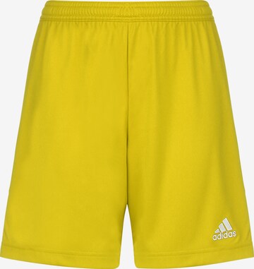 Regular Pantalon de sport 'Entrada 22' ADIDAS SPORTSWEAR en jaune