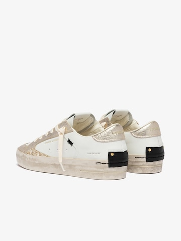 Crime London - Sapatilhas baixas em branco