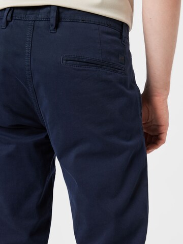 BOSS Slimfit Chino in Blauw