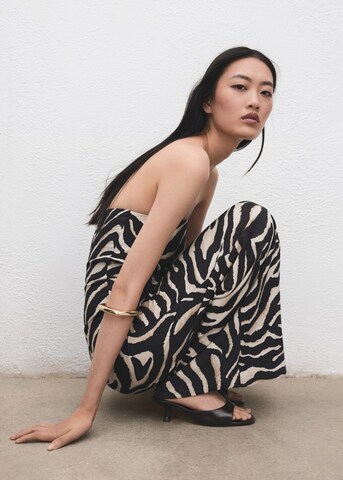 MANGO Jumpsuit 'Plumas-W' in Schwarz