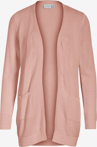 Cardigan 'VIDalo' VILA en rose : devant