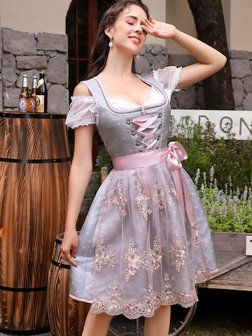 Yesfashion Dirndl‌‌‌ in Grau