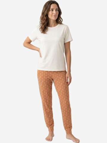 SCHIESSER Pajama Pants 'Mix & Relax' in Orange