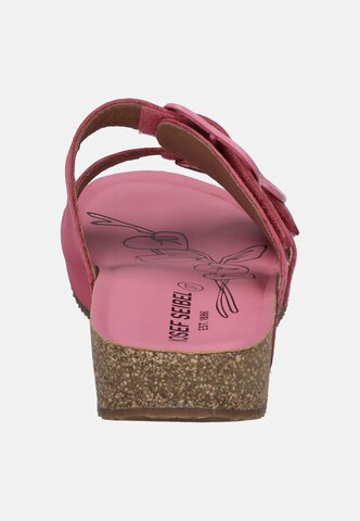 JOSEF SEIBEL Pantolette 'Tonga 64' in Pink