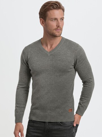 BLEND Pullover 'BHLasse' in Grau: Vorderseite