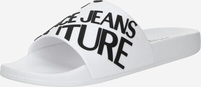 Versace Jeans Couture Pantolette i svart / vit, Produktvy