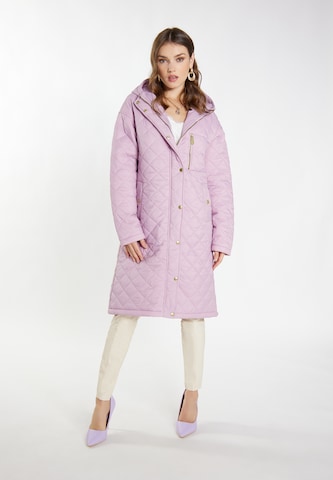 Manteau mi-saison 'Nascita' faina en violet