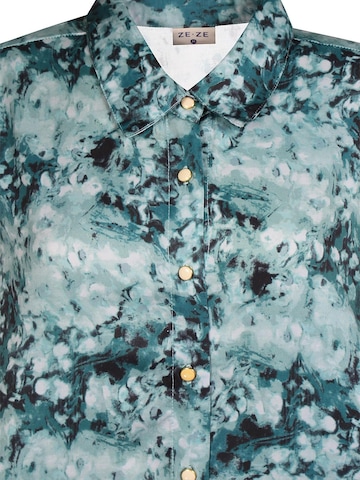 ze-ze Bluse 'Clara 962' in Grün
