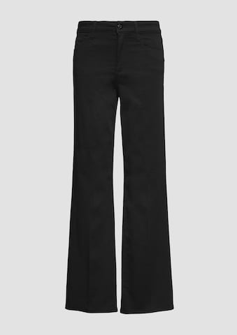 s.Oliver BLACK LABEL Flared Jeans in Schwarz: Vorderseite