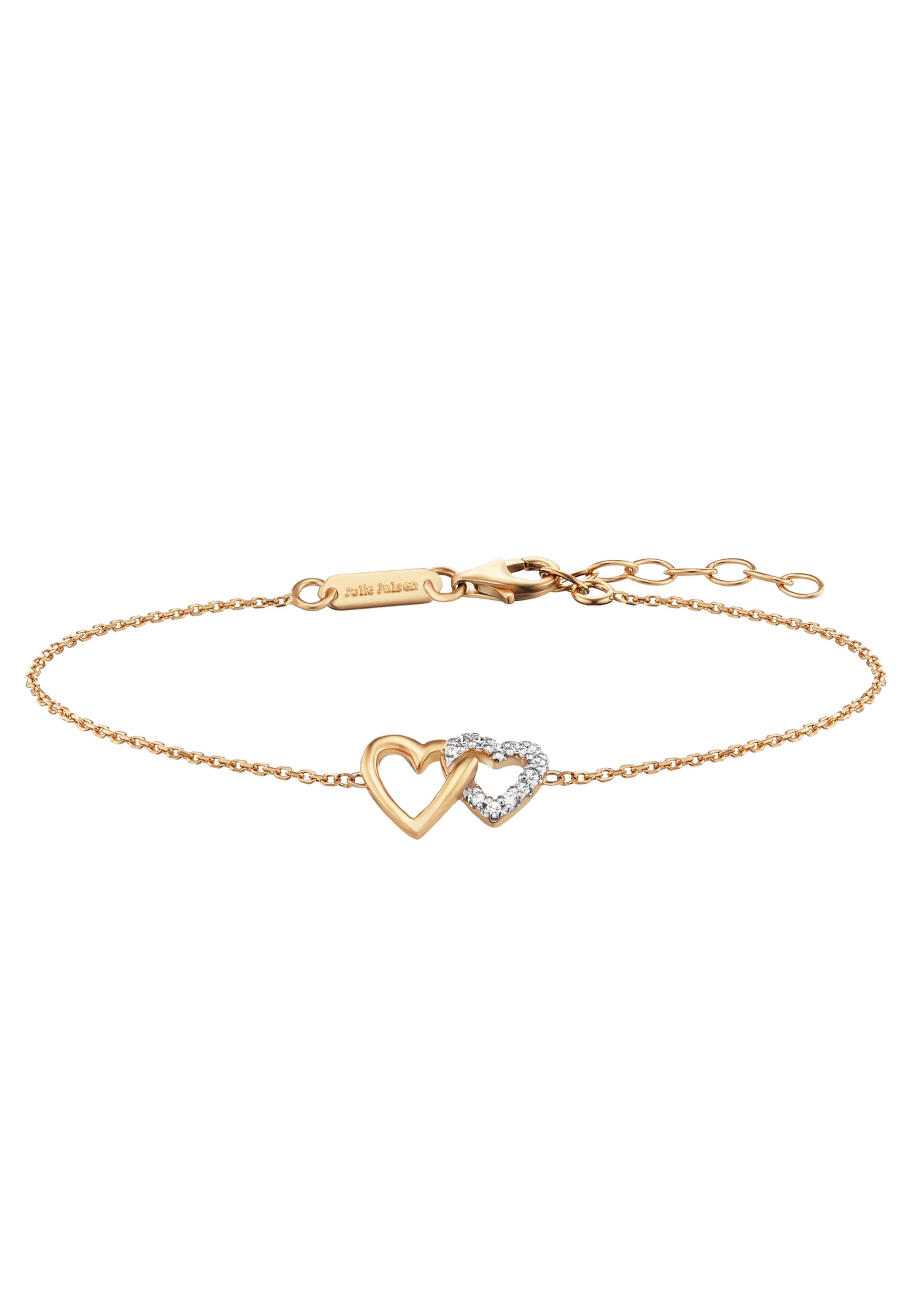 Julie Julsen Armband in Gold: Vorderseite