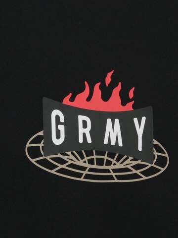 Sweat-shirt 'BACK AT YOU' Grimey en noir